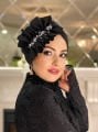 Sequined bonnet