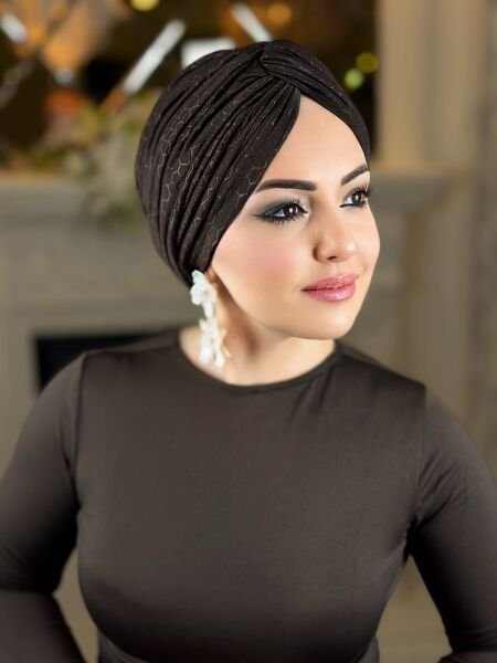 Acı Kahve Dökümlü Düğüm Bone