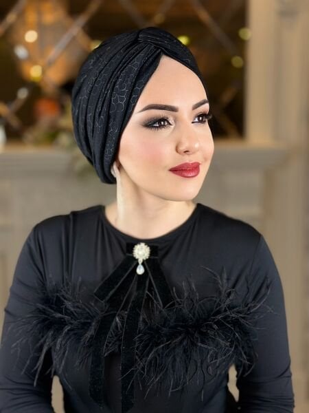Siyah Dökümlü Düğüm Bone