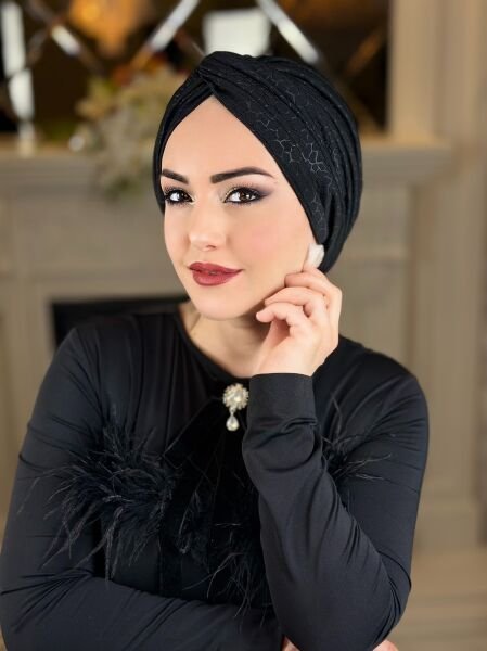 Siyah Dökümlü Düğüm Bone