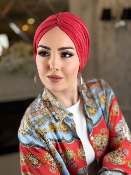Nar Çiçeği Dökümlü Bone