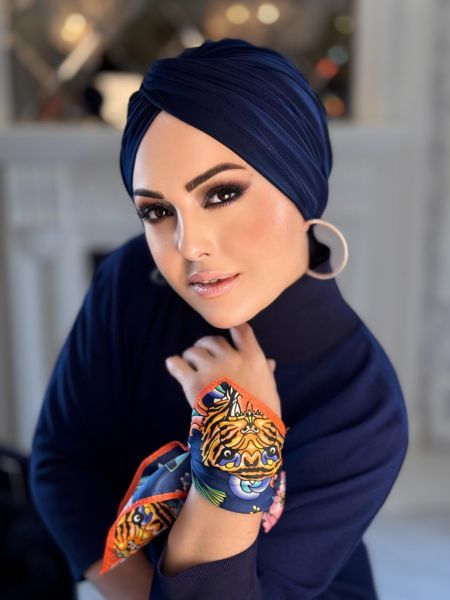 LACİVERT DÜĞÜM BONE