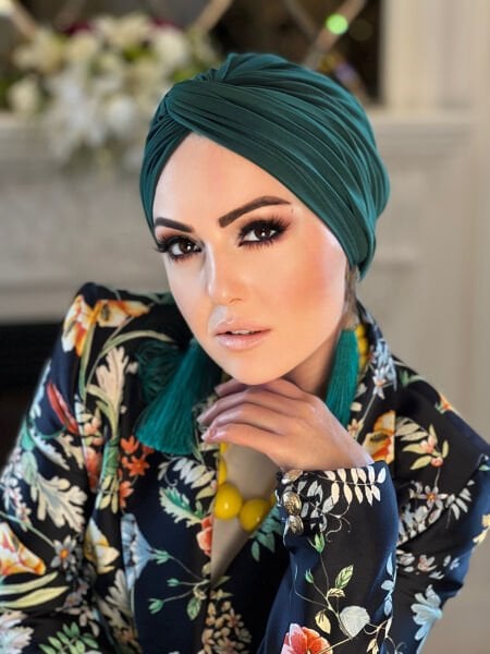 ZÜMRÜT YEŞİL DÜĞÜM BONE