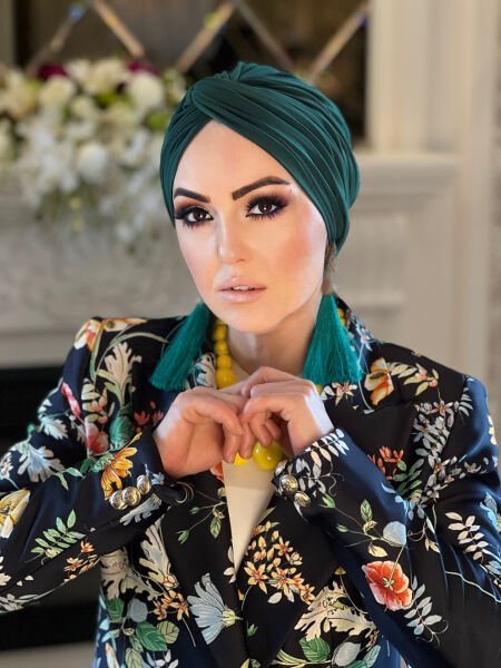 ZÜMRÜT YEŞİL DÜĞÜM BONE