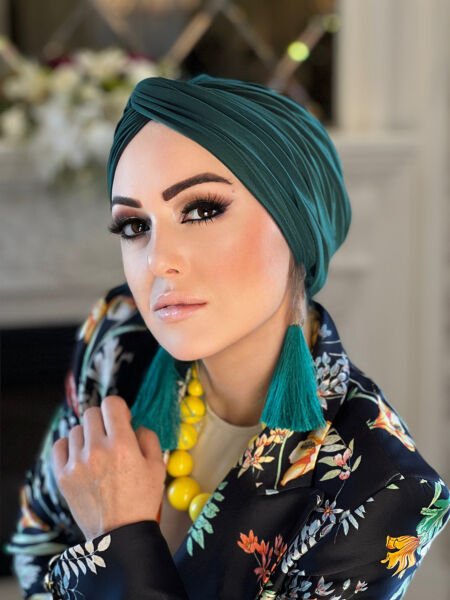 ZÜMRÜT YEŞİL DÜĞÜM BONE