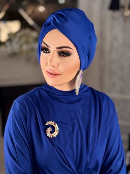 SAKS MAVİ KURDALE BONE