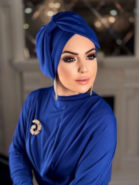 SAKS MAVİ KURDALE BONE