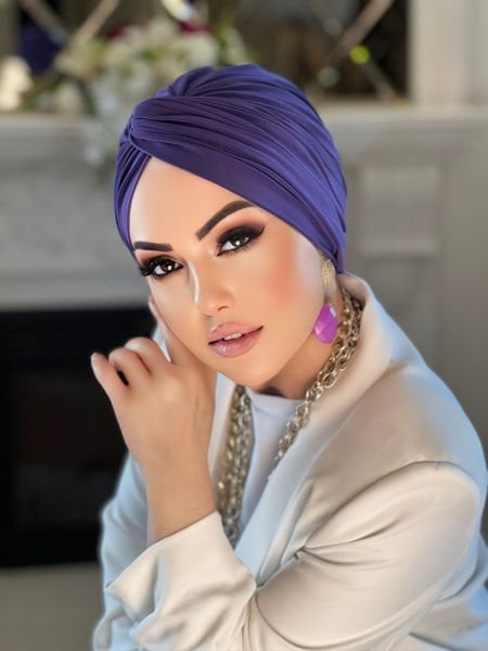 PURPLE KNOT BONNET