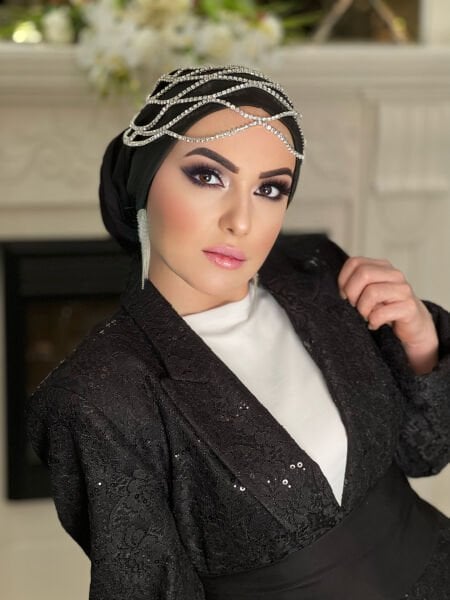 SWAROVSKI STONE HEAD ACCESSORY