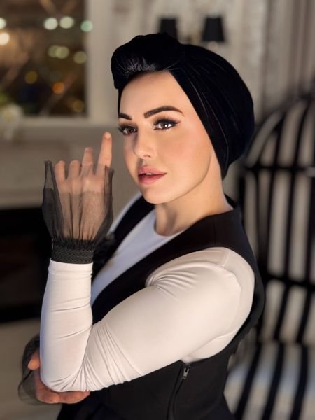 SİYAH DANTEL ÇİFT BİLEKLİK ELDİVEN