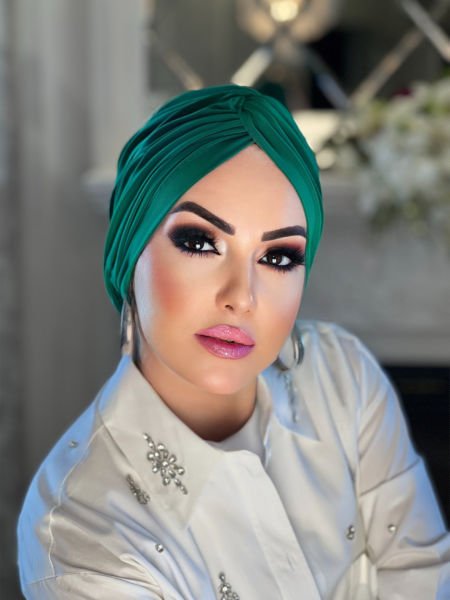 GREEN KNOT BONNET