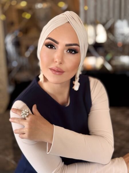 AÇIK BEJ DÜĞÜM BONE