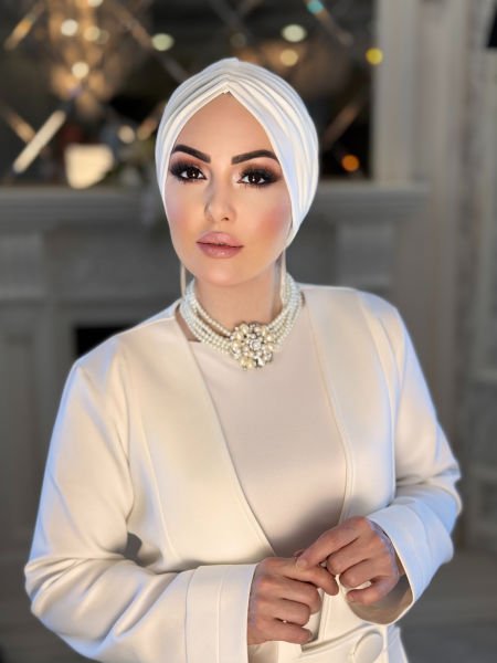 BEYAZ DÖKÜMLÜ BONE