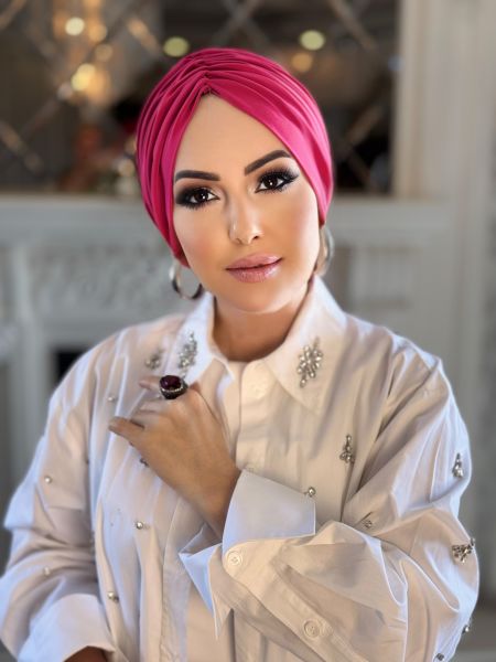 KOYU PEMBE DÖKÜMLÜ BONE