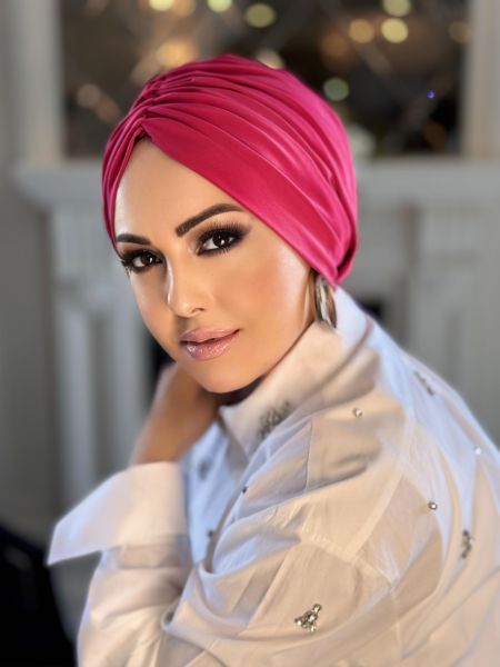 KOYU PEMBE DÖKÜMLÜ BONE