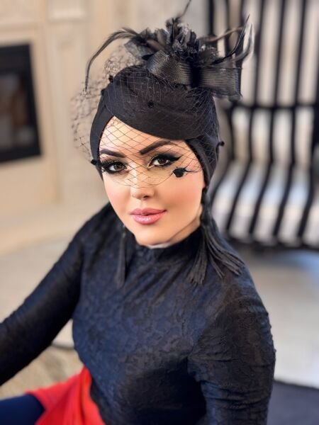 SİYAH VİOLET MADAM BONE