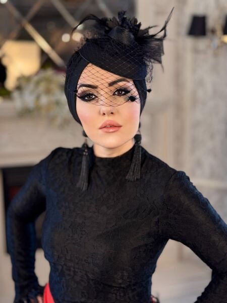 SİYAH VİOLET MADAM BONE