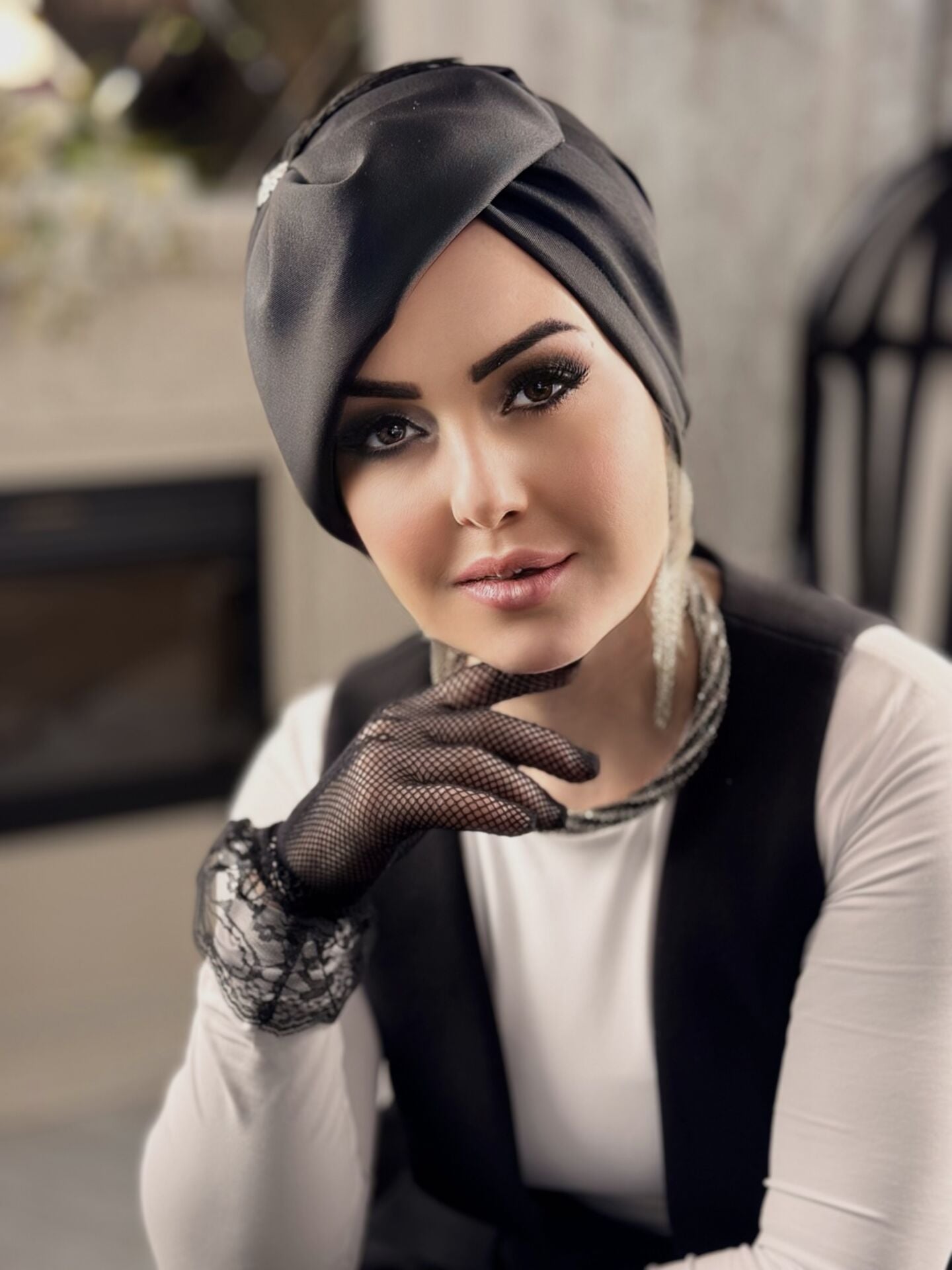 SİYAH MADAM ŞAPKA BONE