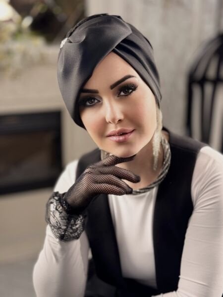 SİYAH MADAM ŞAPKA BONE