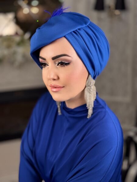 SAKS MAVİ MADAM ŞAPKA BONE